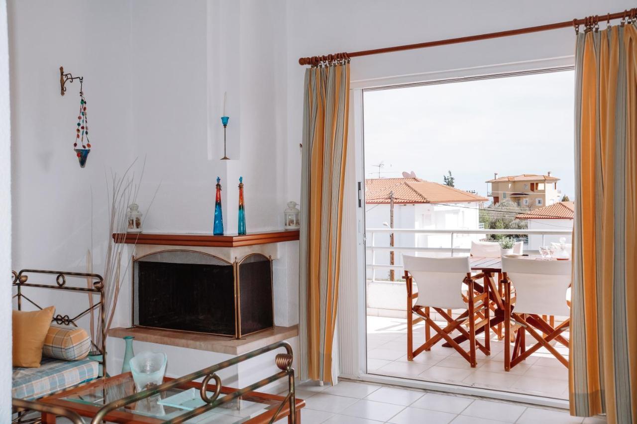 Dimitra'S Sunset View Apartment Kalyves Polygyrou Exterior foto