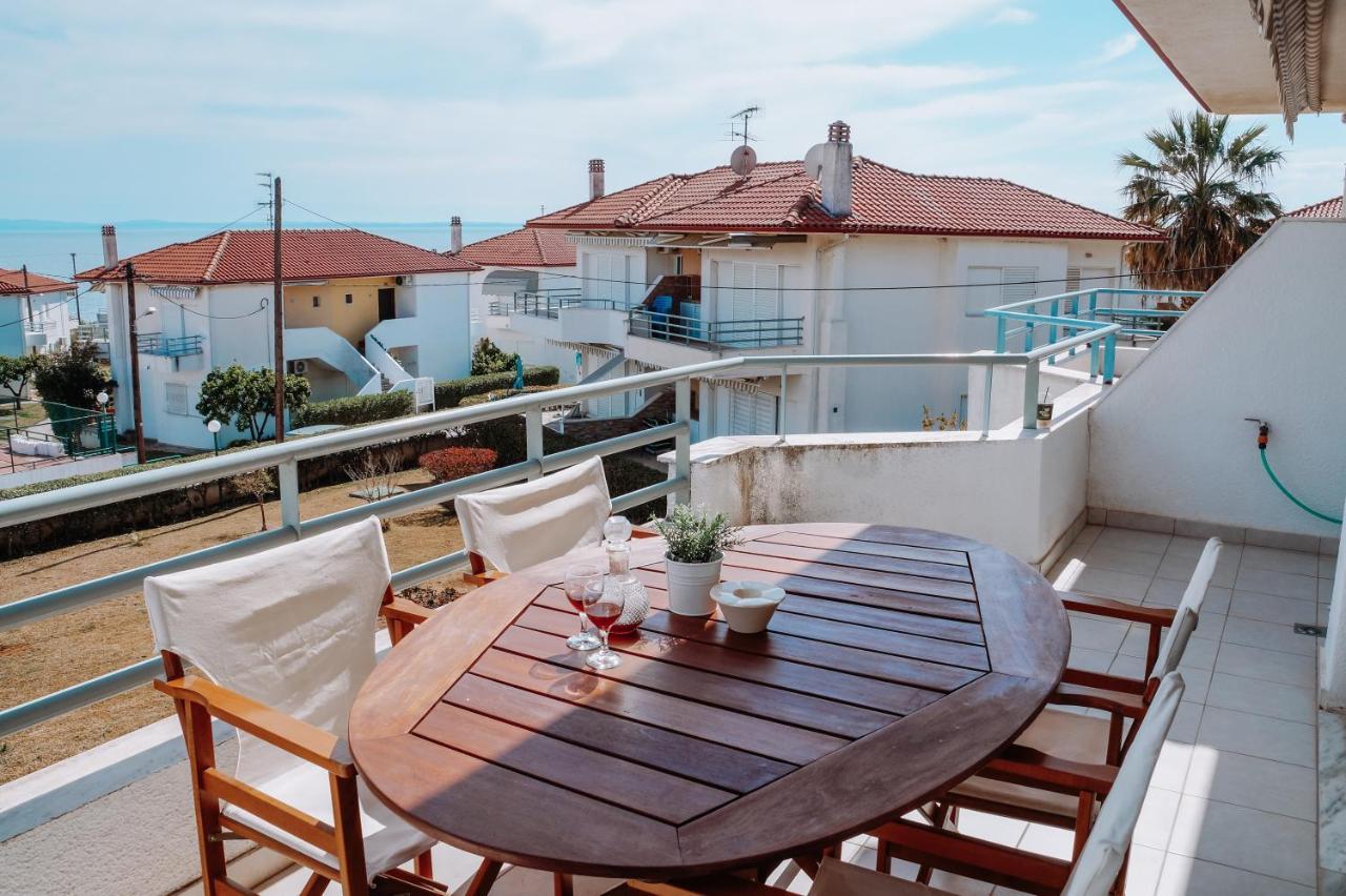 Dimitra'S Sunset View Apartment Kalyves Polygyrou Exterior foto